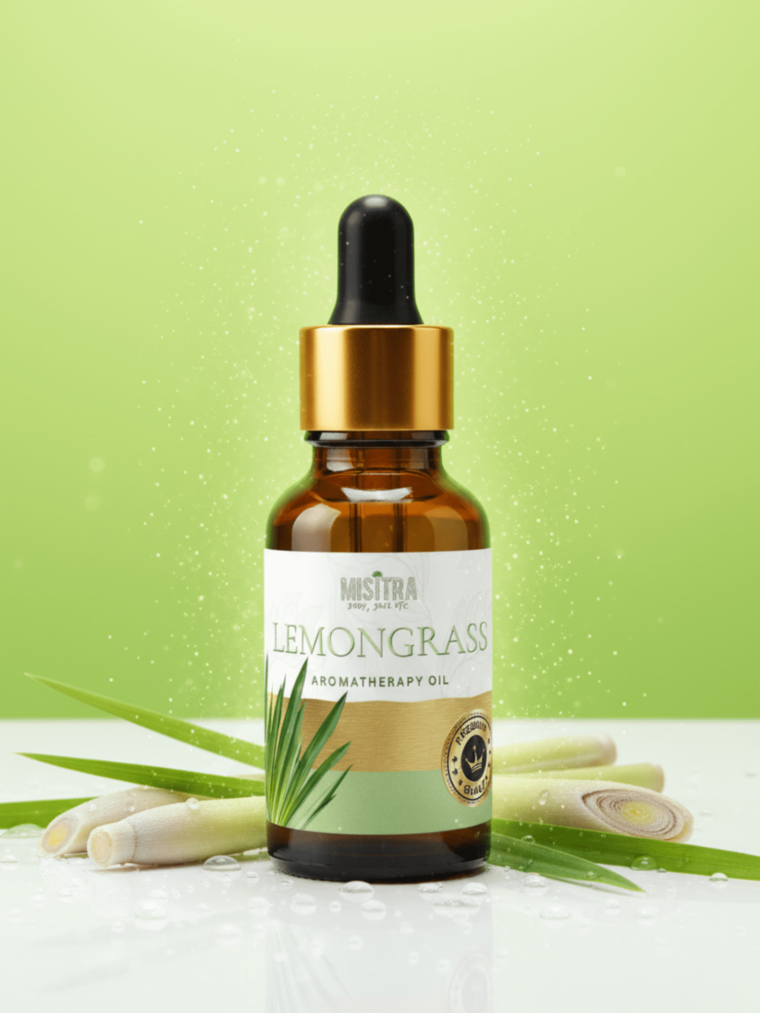 17 Lemongrass Oil – Pure Aromatherapy Essence - Image 1